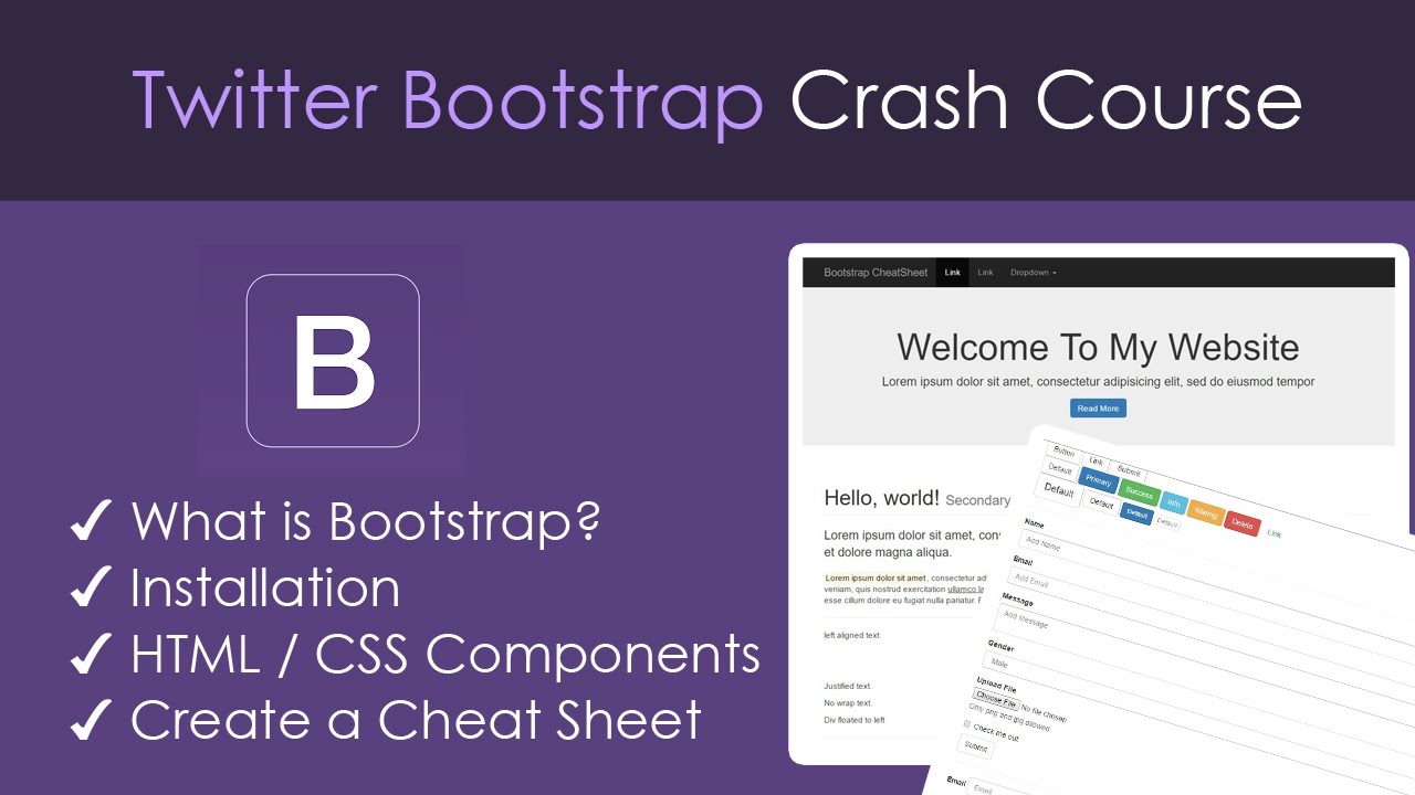 Bootstrap - Traversy Media