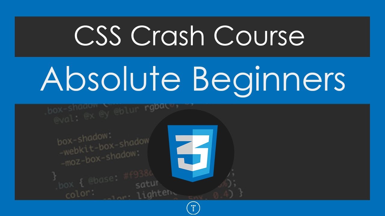 CSS Crash - Traversy Media